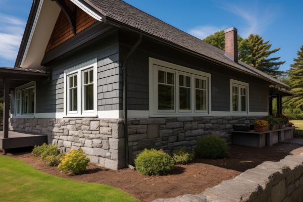 Stone Foundation Construction