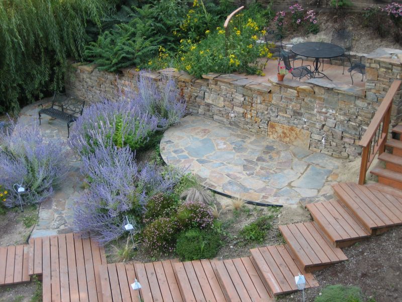 Stone Patio Installation